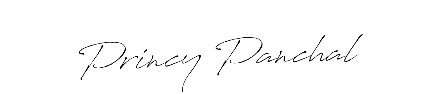 How to make Princy Panchal signature? Antro_Vectra is a professional autograph style. Create handwritten signature for Princy Panchal name. Princy Panchal signature style 6 images and pictures png