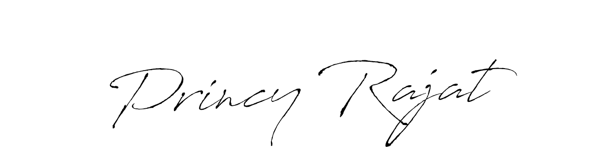 Create a beautiful signature design for name Princy Rajat. With this signature (Antro_Vectra) fonts, you can make a handwritten signature for free. Princy Rajat signature style 6 images and pictures png