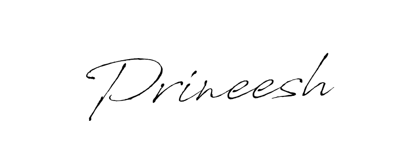 Prineesh stylish signature style. Best Handwritten Sign (Antro_Vectra) for my name. Handwritten Signature Collection Ideas for my name Prineesh. Prineesh signature style 6 images and pictures png
