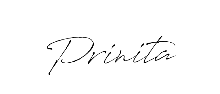 You should practise on your own different ways (Antro_Vectra) to write your name (Prinita) in signature. don't let someone else do it for you. Prinita signature style 6 images and pictures png
