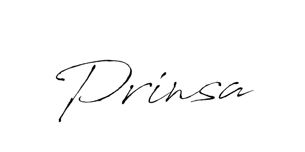 Create a beautiful signature design for name Prinsa. With this signature (Antro_Vectra) fonts, you can make a handwritten signature for free. Prinsa signature style 6 images and pictures png