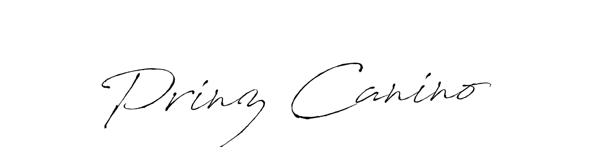 Use a signature maker to create a handwritten signature online. With this signature software, you can design (Antro_Vectra) your own signature for name Prinz Canino. Prinz Canino signature style 6 images and pictures png