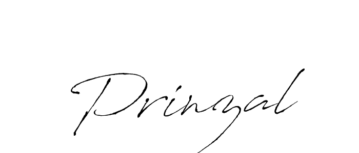 How to make Prinzal signature? Antro_Vectra is a professional autograph style. Create handwritten signature for Prinzal name. Prinzal signature style 6 images and pictures png