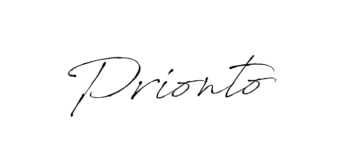 How to make Prionto name signature. Use Antro_Vectra style for creating short signs online. This is the latest handwritten sign. Prionto signature style 6 images and pictures png