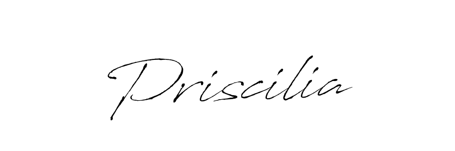 Create a beautiful signature design for name Priscilia. With this signature (Antro_Vectra) fonts, you can make a handwritten signature for free. Priscilia signature style 6 images and pictures png