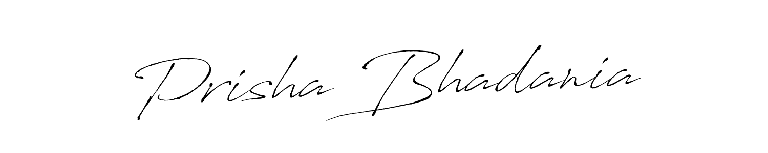 Also You can easily find your signature by using the search form. We will create Prisha Bhadania name handwritten signature images for you free of cost using Antro_Vectra sign style. Prisha Bhadania signature style 6 images and pictures png