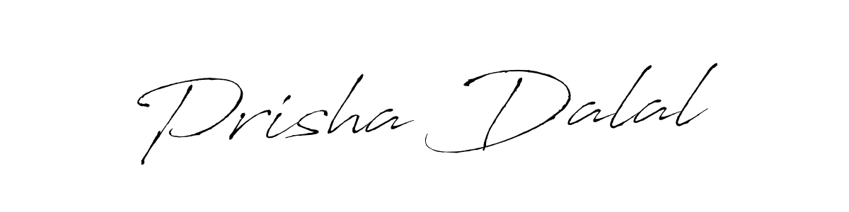Make a beautiful signature design for name Prisha Dalal. With this signature (Antro_Vectra) style, you can create a handwritten signature for free. Prisha Dalal signature style 6 images and pictures png