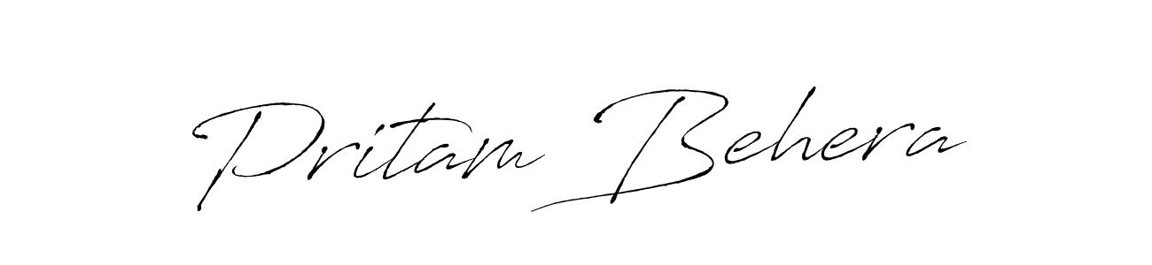 It looks lik you need a new signature style for name Pritam Behera. Design unique handwritten (Antro_Vectra) signature with our free signature maker in just a few clicks. Pritam Behera signature style 6 images and pictures png