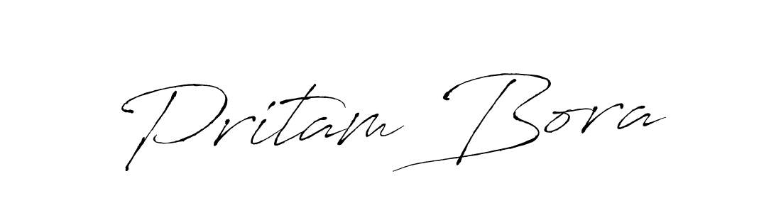 Use a signature maker to create a handwritten signature online. With this signature software, you can design (Antro_Vectra) your own signature for name Pritam Bora. Pritam Bora signature style 6 images and pictures png