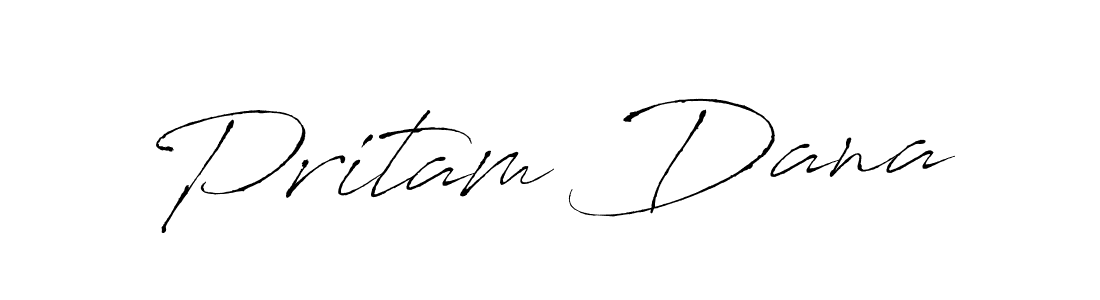 Make a short Pritam Dana signature style. Manage your documents anywhere anytime using Antro_Vectra. Create and add eSignatures, submit forms, share and send files easily. Pritam Dana signature style 6 images and pictures png