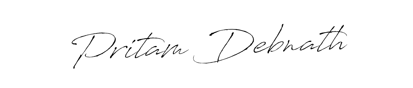 The best way (Antro_Vectra) to make a short signature is to pick only two or three words in your name. The name Pritam Debnath include a total of six letters. For converting this name. Pritam Debnath signature style 6 images and pictures png