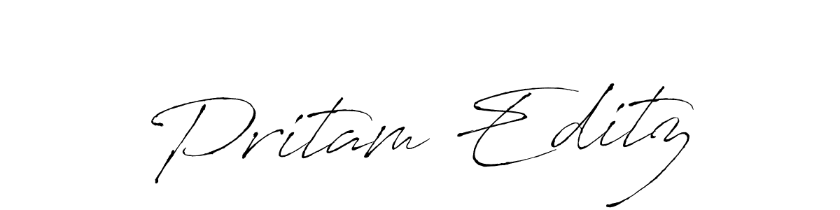 It looks lik you need a new signature style for name Pritam Editz. Design unique handwritten (Antro_Vectra) signature with our free signature maker in just a few clicks. Pritam Editz signature style 6 images and pictures png