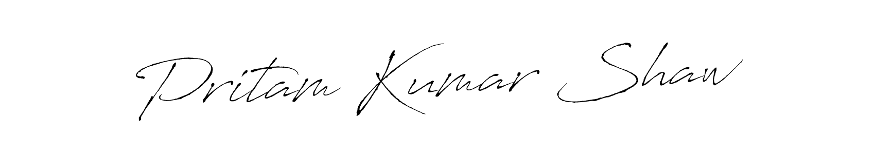 It looks lik you need a new signature style for name Pritam Kumar Shaw. Design unique handwritten (Antro_Vectra) signature with our free signature maker in just a few clicks. Pritam Kumar Shaw signature style 6 images and pictures png