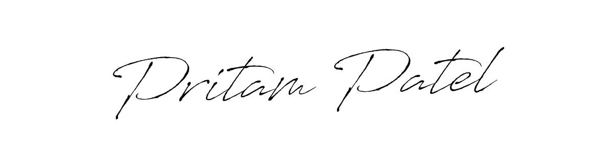 You should practise on your own different ways (Antro_Vectra) to write your name (Pritam Patel) in signature. don't let someone else do it for you. Pritam Patel signature style 6 images and pictures png