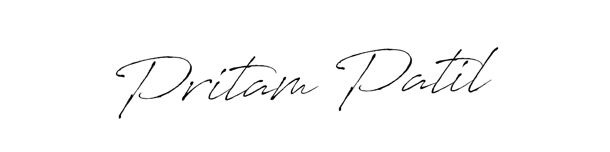 Make a beautiful signature design for name Pritam Patil. Use this online signature maker to create a handwritten signature for free. Pritam Patil signature style 6 images and pictures png