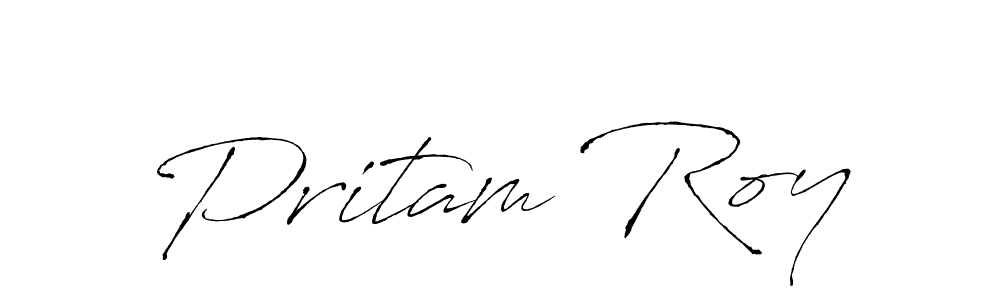 Make a beautiful signature design for name Pritam Roy. With this signature (Antro_Vectra) style, you can create a handwritten signature for free. Pritam Roy signature style 6 images and pictures png