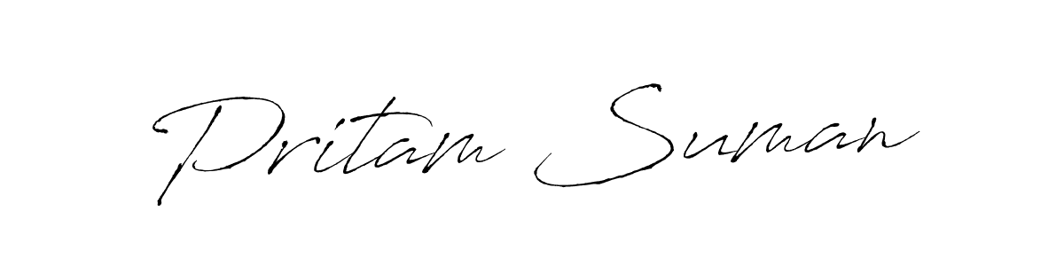 if you are searching for the best signature style for your name Pritam Suman. so please give up your signature search. here we have designed multiple signature styles  using Antro_Vectra. Pritam Suman signature style 6 images and pictures png
