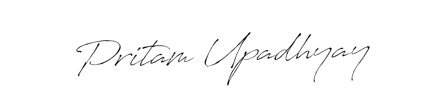 This is the best signature style for the Pritam Upadhyay name. Also you like these signature font (Antro_Vectra). Mix name signature. Pritam Upadhyay signature style 6 images and pictures png