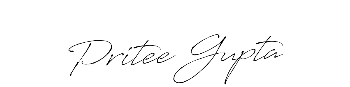 Use a signature maker to create a handwritten signature online. With this signature software, you can design (Antro_Vectra) your own signature for name Pritee Gupta. Pritee Gupta signature style 6 images and pictures png