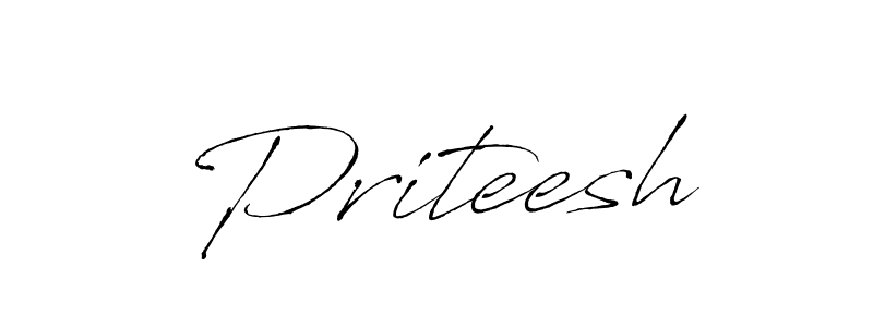 The best way (Antro_Vectra) to make a short signature is to pick only two or three words in your name. The name Priteesh include a total of six letters. For converting this name. Priteesh signature style 6 images and pictures png