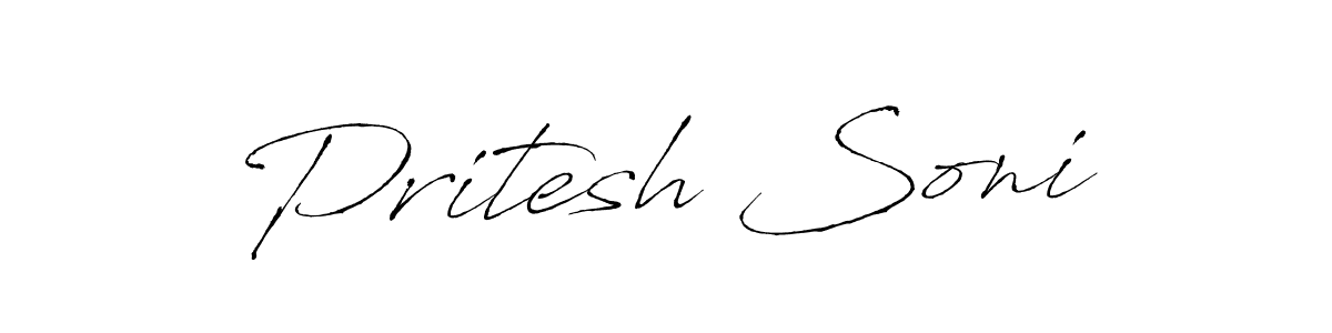 Make a beautiful signature design for name Pritesh Soni. Use this online signature maker to create a handwritten signature for free. Pritesh Soni signature style 6 images and pictures png