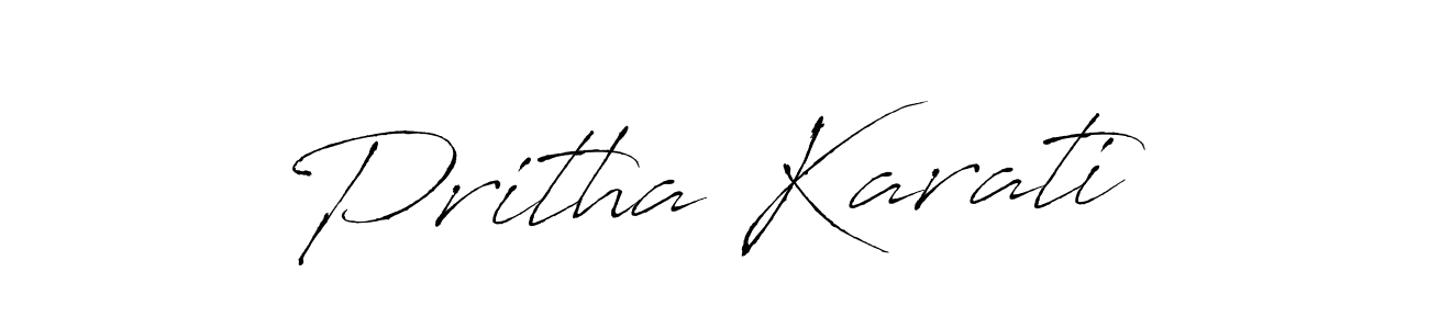 if you are searching for the best signature style for your name Pritha Karati. so please give up your signature search. here we have designed multiple signature styles  using Antro_Vectra. Pritha Karati signature style 6 images and pictures png