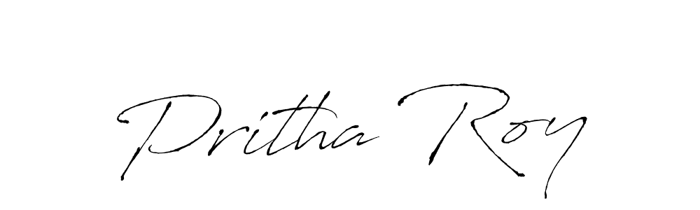 How to make Pritha Roy signature? Antro_Vectra is a professional autograph style. Create handwritten signature for Pritha Roy name. Pritha Roy signature style 6 images and pictures png