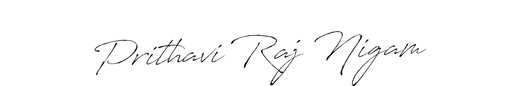 Make a beautiful signature design for name Prithavi Raj Nigam. Use this online signature maker to create a handwritten signature for free. Prithavi Raj Nigam signature style 6 images and pictures png