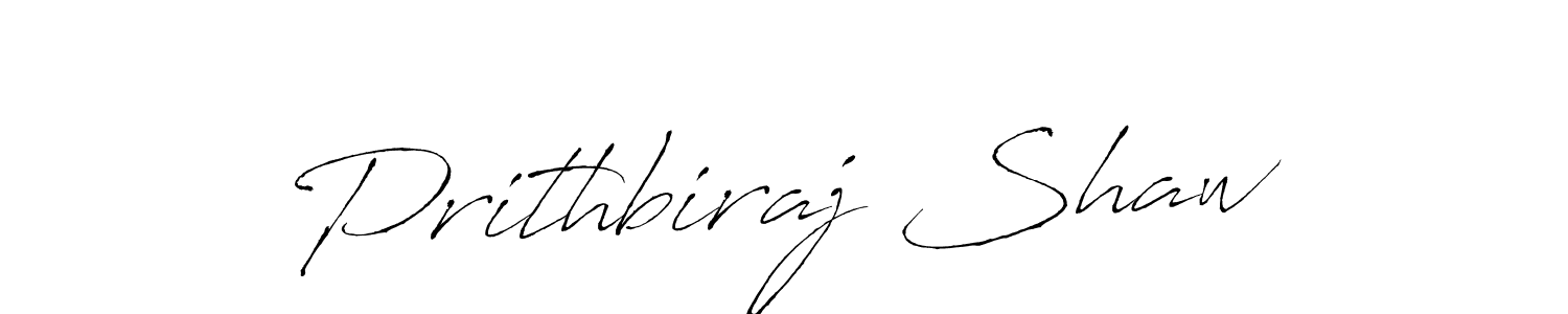 Antro_Vectra is a professional signature style that is perfect for those who want to add a touch of class to their signature. It is also a great choice for those who want to make their signature more unique. Get Prithbiraj Shaw name to fancy signature for free. Prithbiraj Shaw signature style 6 images and pictures png