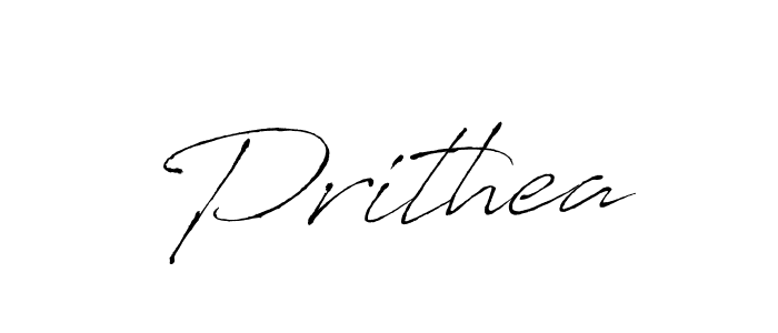 Prithea stylish signature style. Best Handwritten Sign (Antro_Vectra) for my name. Handwritten Signature Collection Ideas for my name Prithea. Prithea signature style 6 images and pictures png