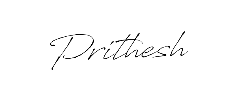 Prithesh stylish signature style. Best Handwritten Sign (Antro_Vectra) for my name. Handwritten Signature Collection Ideas for my name Prithesh. Prithesh signature style 6 images and pictures png