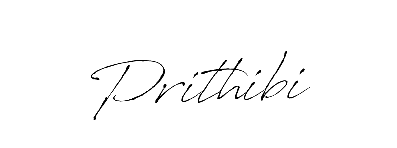 Create a beautiful signature design for name Prithibi. With this signature (Antro_Vectra) fonts, you can make a handwritten signature for free. Prithibi signature style 6 images and pictures png