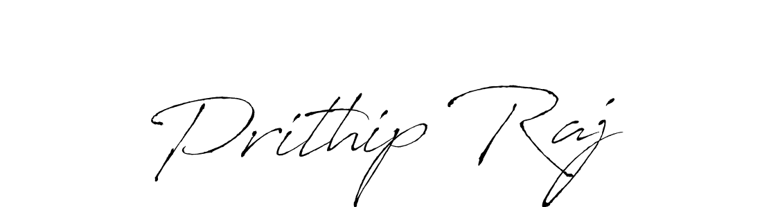 Design your own signature with our free online signature maker. With this signature software, you can create a handwritten (Antro_Vectra) signature for name Prithip Raj. Prithip Raj signature style 6 images and pictures png