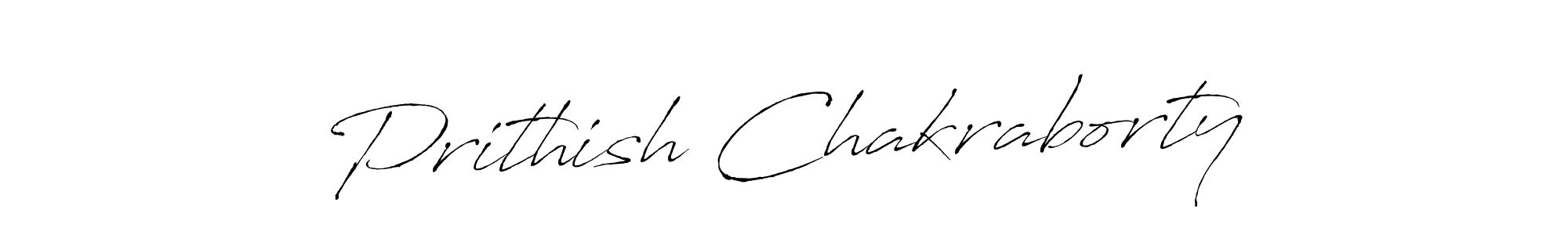 Design your own signature with our free online signature maker. With this signature software, you can create a handwritten (Antro_Vectra) signature for name Prithish Chakraborty. Prithish Chakraborty signature style 6 images and pictures png