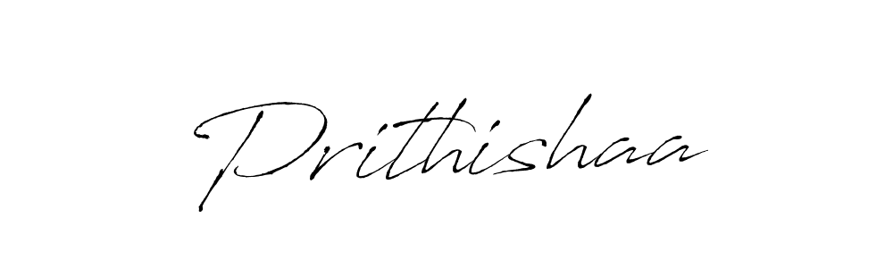 Make a beautiful signature design for name Prithishaa. With this signature (Antro_Vectra) style, you can create a handwritten signature for free. Prithishaa signature style 6 images and pictures png