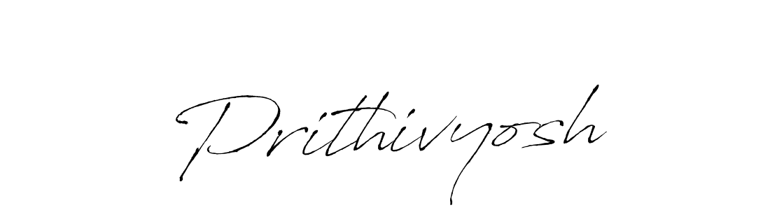 The best way (Antro_Vectra) to make a short signature is to pick only two or three words in your name. The name Prithivyosh include a total of six letters. For converting this name. Prithivyosh signature style 6 images and pictures png