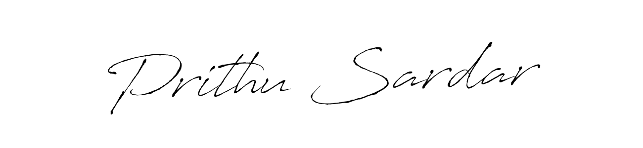 Antro_Vectra is a professional signature style that is perfect for those who want to add a touch of class to their signature. It is also a great choice for those who want to make their signature more unique. Get Prithu Sardar name to fancy signature for free. Prithu Sardar signature style 6 images and pictures png