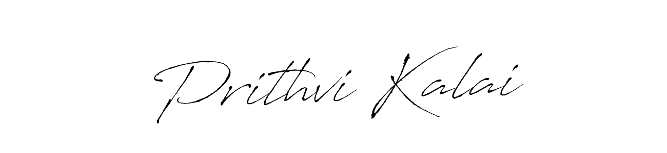 Also we have Prithvi Kalai name is the best signature style. Create professional handwritten signature collection using Antro_Vectra autograph style. Prithvi Kalai signature style 6 images and pictures png