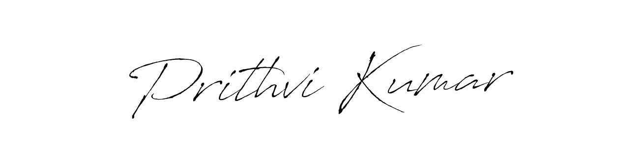 How to make Prithvi Kumar signature? Antro_Vectra is a professional autograph style. Create handwritten signature for Prithvi Kumar name. Prithvi Kumar signature style 6 images and pictures png