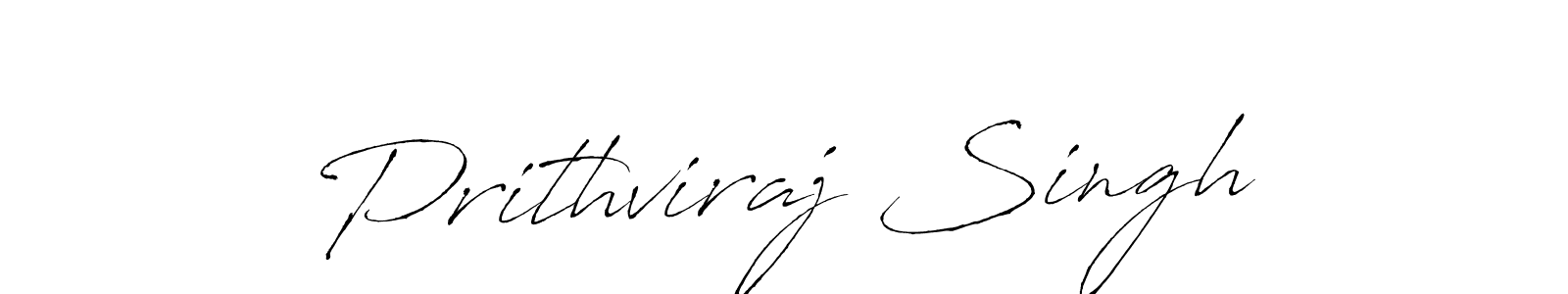 Also we have Prithviraj Singh name is the best signature style. Create professional handwritten signature collection using Antro_Vectra autograph style. Prithviraj Singh signature style 6 images and pictures png