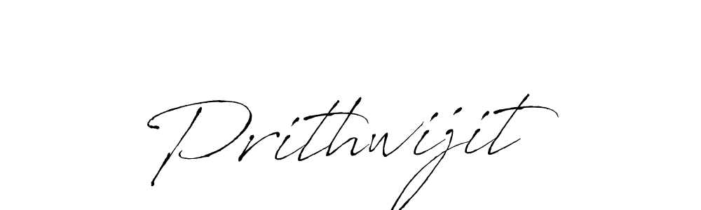 Design your own signature with our free online signature maker. With this signature software, you can create a handwritten (Antro_Vectra) signature for name Prithwijit. Prithwijit signature style 6 images and pictures png