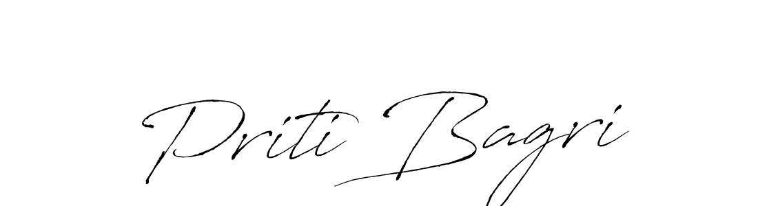 You should practise on your own different ways (Antro_Vectra) to write your name (Priti Bagri) in signature. don't let someone else do it for you. Priti Bagri signature style 6 images and pictures png