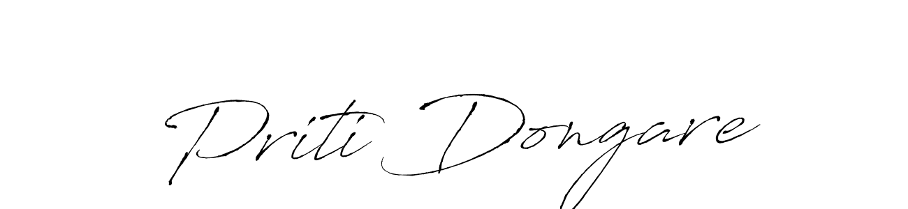 if you are searching for the best signature style for your name Priti Dongare. so please give up your signature search. here we have designed multiple signature styles  using Antro_Vectra. Priti Dongare signature style 6 images and pictures png