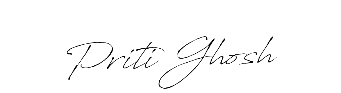 This is the best signature style for the Priti Ghosh name. Also you like these signature font (Antro_Vectra). Mix name signature. Priti Ghosh signature style 6 images and pictures png