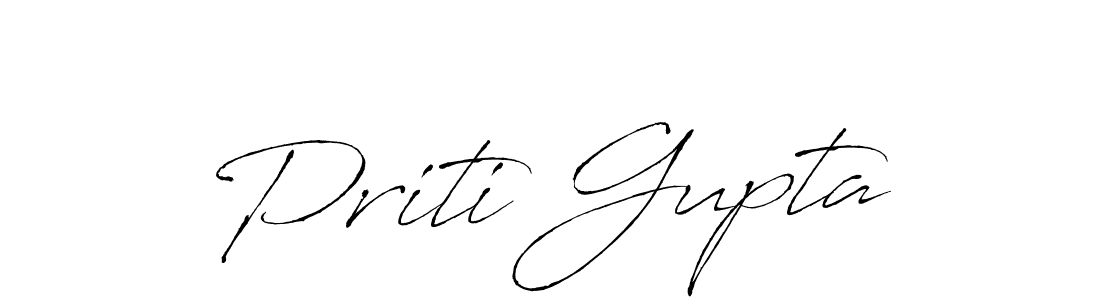 Antro_Vectra is a professional signature style that is perfect for those who want to add a touch of class to their signature. It is also a great choice for those who want to make their signature more unique. Get Priti Gupta name to fancy signature for free. Priti Gupta signature style 6 images and pictures png