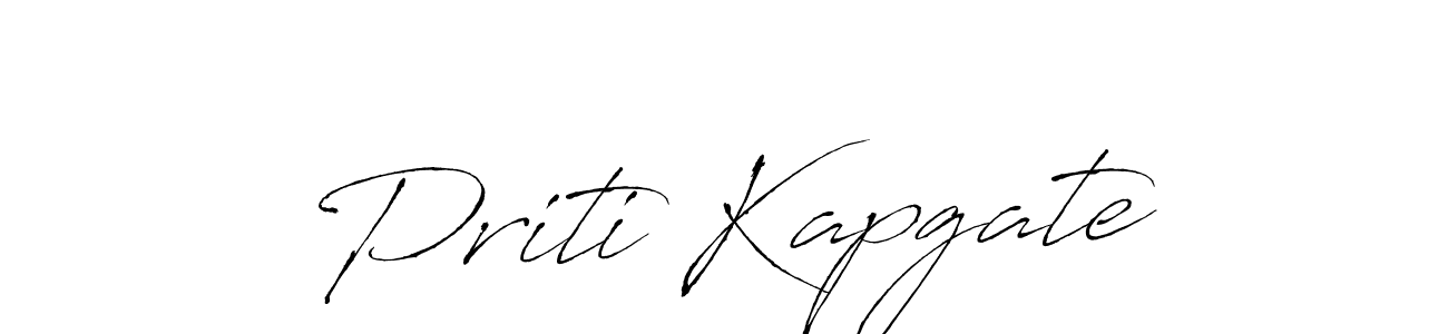 You should practise on your own different ways (Antro_Vectra) to write your name (Priti Kapgate) in signature. don't let someone else do it for you. Priti Kapgate signature style 6 images and pictures png