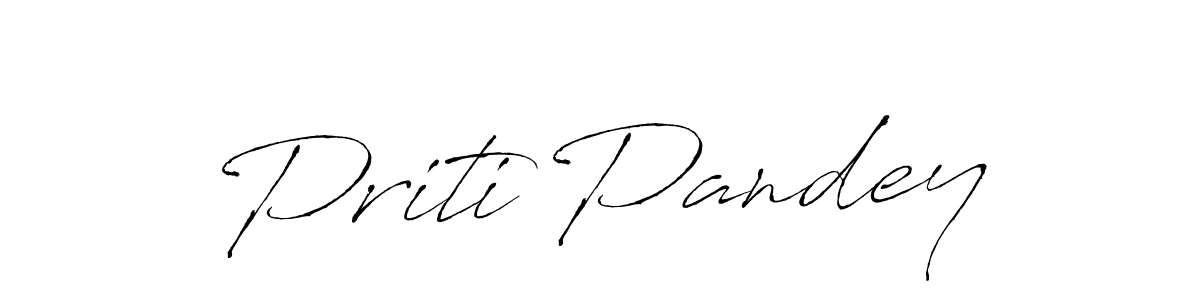 Also You can easily find your signature by using the search form. We will create Priti Pandey name handwritten signature images for you free of cost using Antro_Vectra sign style. Priti Pandey signature style 6 images and pictures png