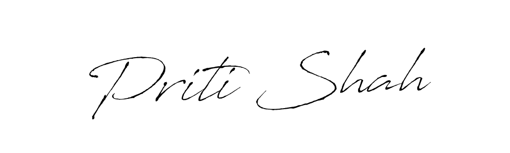 Use a signature maker to create a handwritten signature online. With this signature software, you can design (Antro_Vectra) your own signature for name Priti Shah. Priti Shah signature style 6 images and pictures png