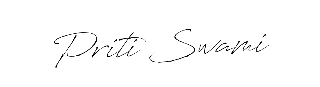 Priti Swami stylish signature style. Best Handwritten Sign (Antro_Vectra) for my name. Handwritten Signature Collection Ideas for my name Priti Swami. Priti Swami signature style 6 images and pictures png