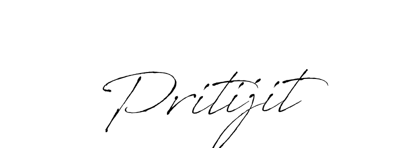Design your own signature with our free online signature maker. With this signature software, you can create a handwritten (Antro_Vectra) signature for name Pritijit. Pritijit signature style 6 images and pictures png